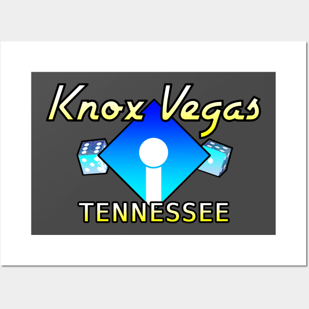 Knox Vegas Tennessee Wall Art by chrisgleonard